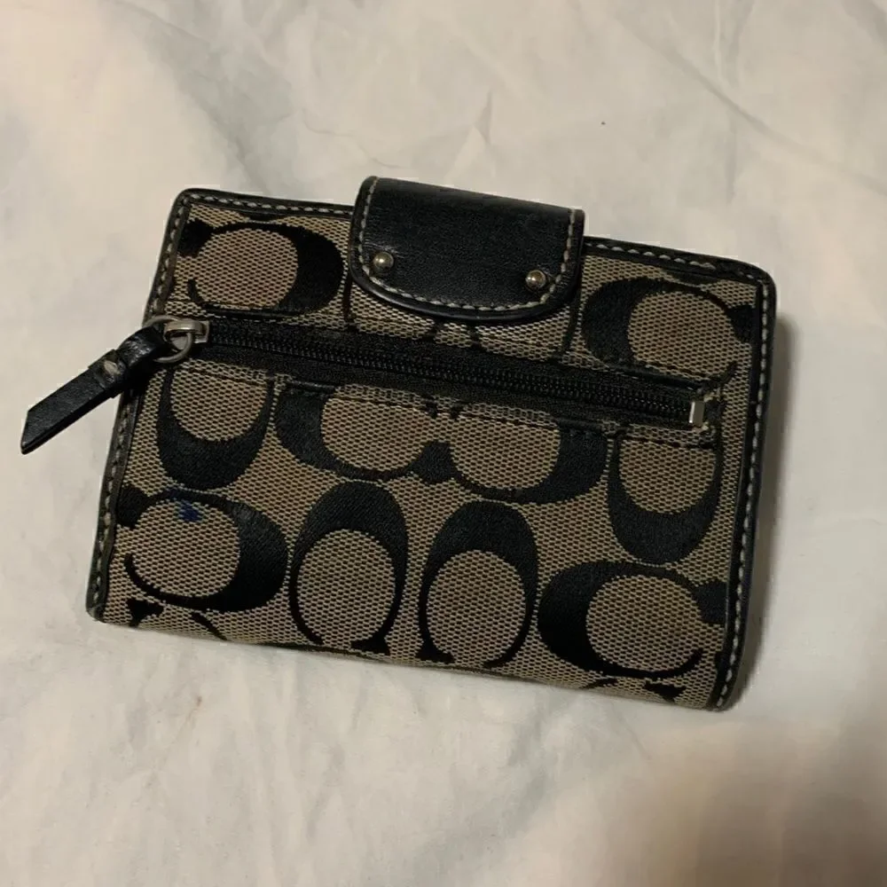 Coach Signature Crossbody AND Wallet